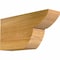 Ekena Millwork Crestline Rough Sawn Rafter Tail, Western Red Cedar, 4"W x 8"H x 16"L RFT04X08X16CRE00RWR - alternate 1